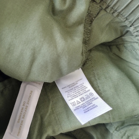 NWT LOFT Women's Poplin Jogger Pants - Dried Eucalyptus - Size Medium - Picture 6 of 9